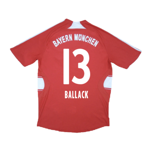 Bayern Munich 2007-09 Home Shirt (XL Boys) Schweinsteiger #31 (Good) (Ballack 13)