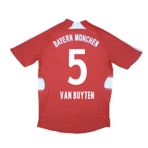 Bayern Munich 2007-09 Home Shirt (XL Boys) Schweinsteiger #31 (Good) (Van Buyten 5)