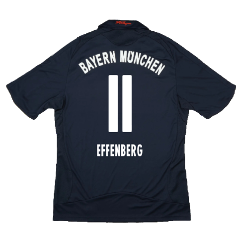 Bayern Munich 2008-10 Away Shirt (L) (Mint) (Effenberg 11)