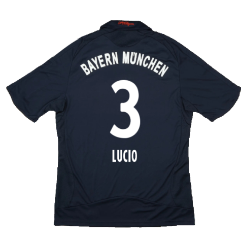 Bayern Munich 2008-10 Away Shirt (M) (Excellent) (Lucio 3)