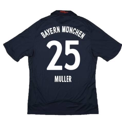 Bayern Munich 2008-10 Away Shirt (M) (Excellent) (Muller 25)