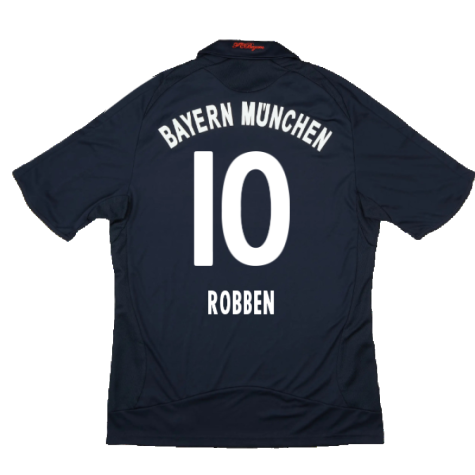 Bayern Munich 2008-10 Away Shirt (L) (Mint) (Robben 10)