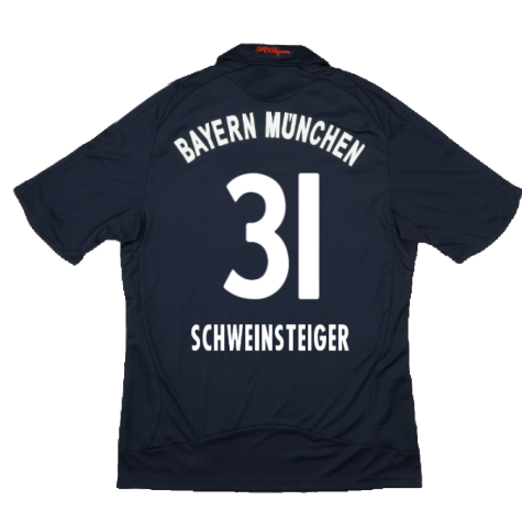 Bayern Munich 2008-10 Away Shirt (M) (Excellent) (Schweinsteiger 31)