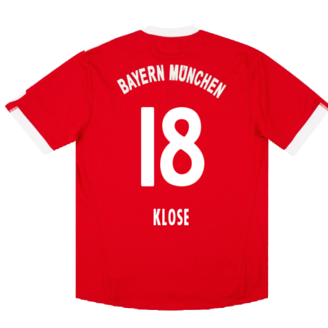 Bayern Munich 2009-10 Home Shirt (Very Good) (Klose 18)