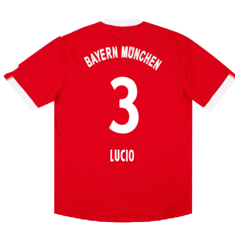 Bayern Munich 2009-10 Home Shirt (Very Good) (Lucio 3)