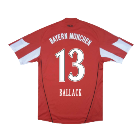 Bayern Munich 2010-11 Home Shirt (Good) (Ballack 13)