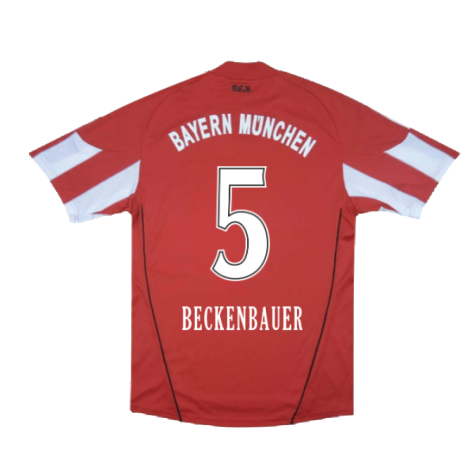 Bayern Munich 2010-11 Home Shirt (Good) (Beckenbauer 5)