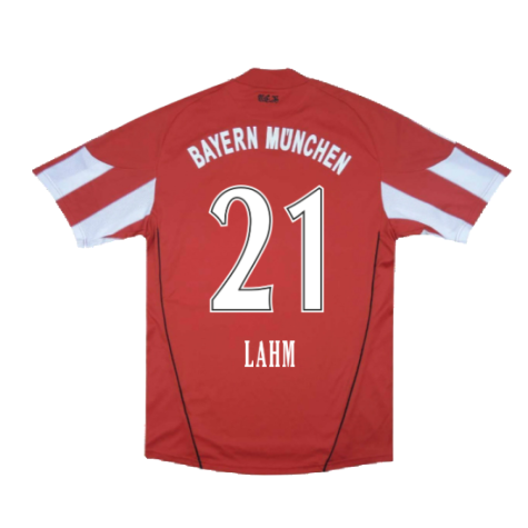 Bayern Munich 2010-11 Home Shirt (Good) (Lahm 21)