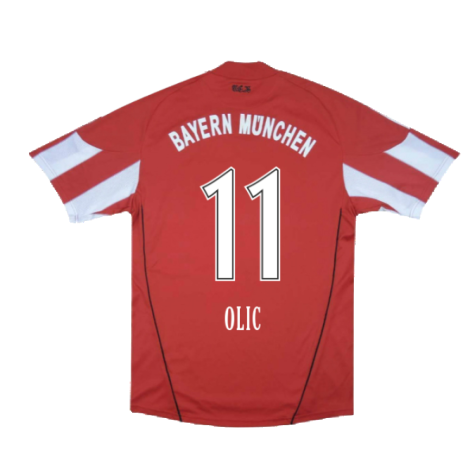 Bayern Munich 2010-11 Home Shirt (Good) (Olic 11)