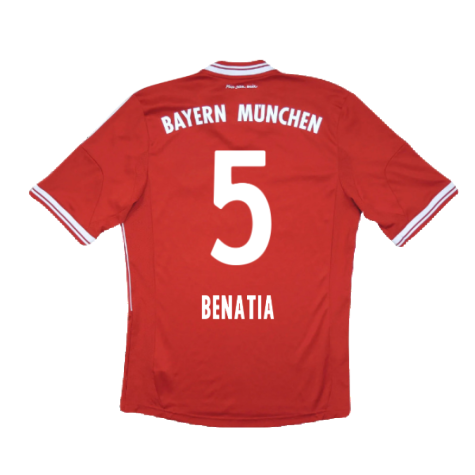 Bayern Munich 2013-14 Home Shirt (Excellent) (Benatia 5)