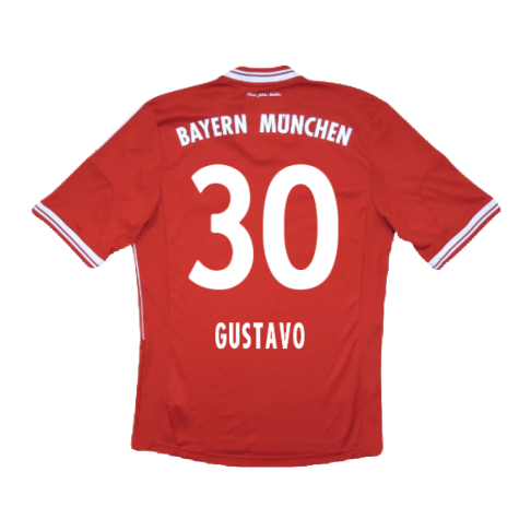 Bayern Munich 2013-14 Home Shirt (Excellent) (Gustavo 30)