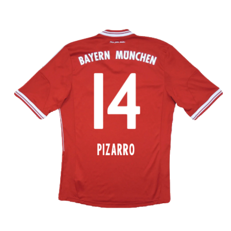 Bayern Munich 2013-14 Home Shirt (Excellent) (Pizarro 14)