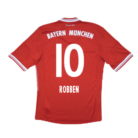 Bayern Munich 2013-14 Home Shirt (Excellent) (Robben 10)