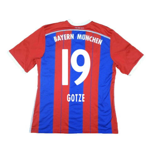 Bayern Munich 2014-15 Home Shirt (S) (Excellent) (Gotze 19)