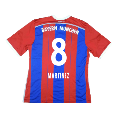 Bayern Munich 2014-15 Home Shirt (S) (Excellent) (Martinez 8)