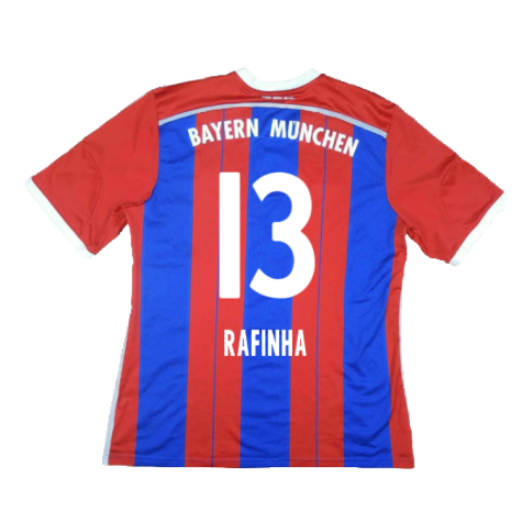 Bayern Munich 2014-15 Home Shirt (S) (Excellent) (Rafinha 13)