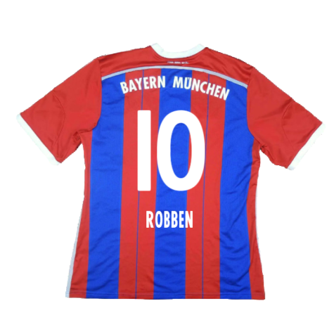 Bayern Munich 2014-15 Home Shirt (S) (Excellent) (Robben 10)