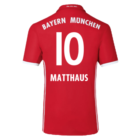 Bayern Munich 2016-17 Home Shirt (Excellent) (Matthaus 10)