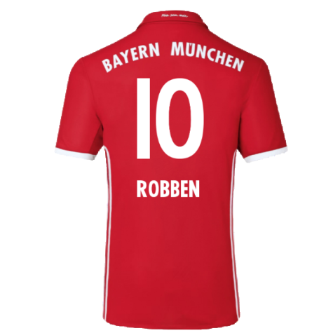 Bayern Munich 2016-17 Home Shirt (Excellent) (Robben 10)