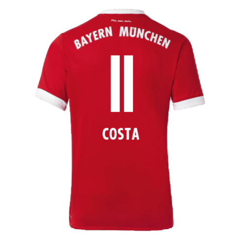 Bayern Munich 2017-18 Home Shirt (Excellent) (Costa 11)