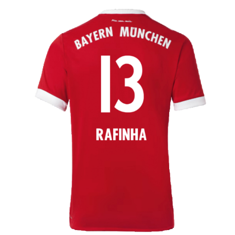 Bayern Munich 2017-18 Home Shirt (Excellent) (Rafinha 13)