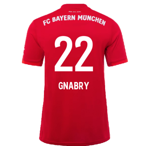 Bayern Munich 2019-20 Home Shirt (Mint) (GNABRY 22)