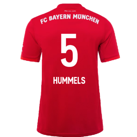 Bayern Munich 2019-20 Home Shirt (Mint) (HUMMELS 5)