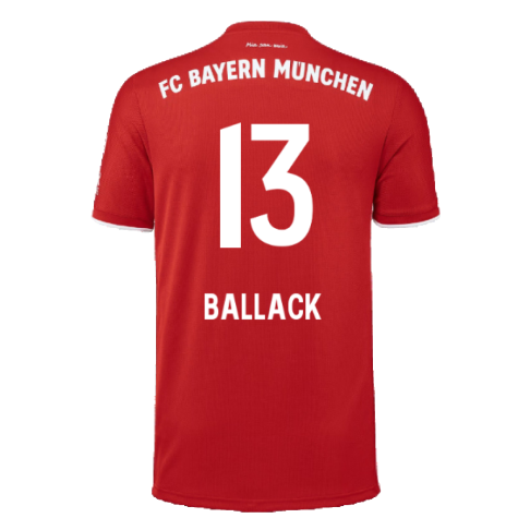 Bayern Munich 2020-21 Home Shirt (L) (Mint) (BALLACK 13)