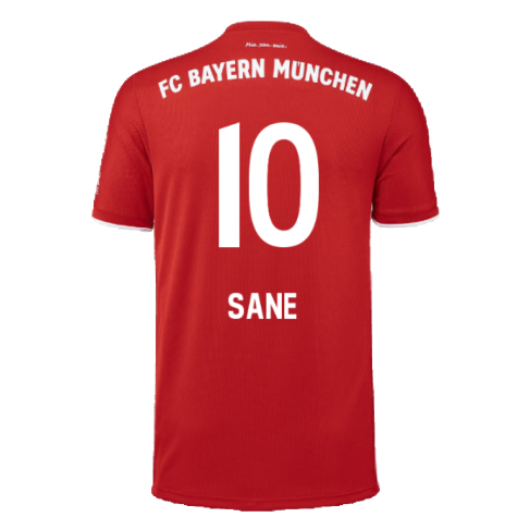 Bayern Munich 2020-21 Home Shirt (L) (Mint) (SANE 10)