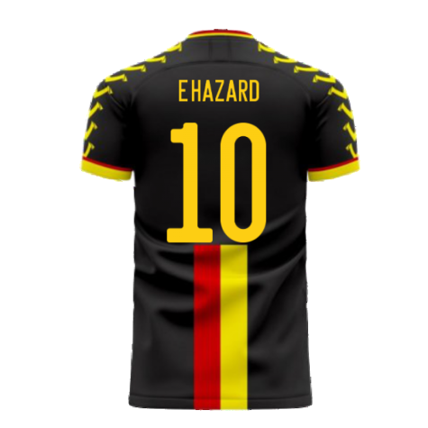 Belgium 2024-2025 Away Concept Football Kit (Viper) (E.HAZARD 10)