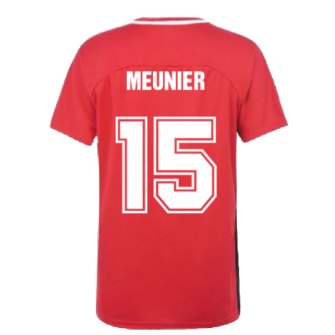 Belgium 2021 Polyester T-Shirt (Red) (MEUNIER 15)