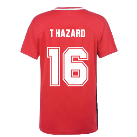 Belgium 2021 Polyester T-Shirt (Red) (T HAZARD 16)