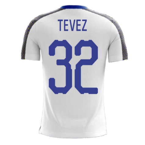 Boca Juniors 2025-2026 Away Concept Football Kit (Libero) (TEVEZ 32)