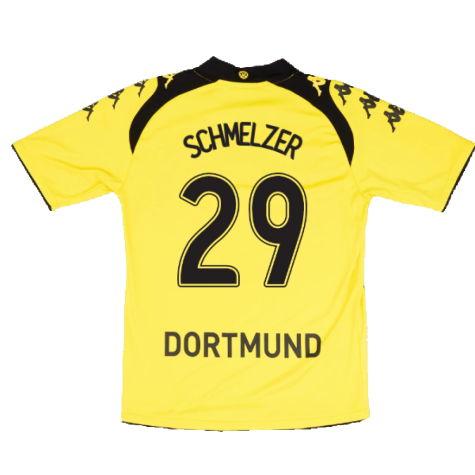 Borussia Dortmund 2009-10 Home Shirt (Very Good) (Schmelzer 29)