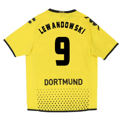 Borussia Dortmund 2011-12 Home Shirt (L) (Very Good) (Lewandowski 9)