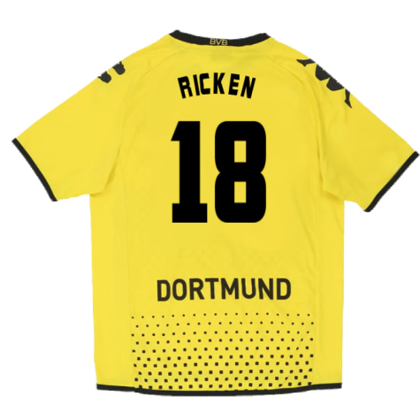 Borussia Dortmund 2011-12 Home Shirt (S) Gotze #11 (Fair) (Ricken 18)