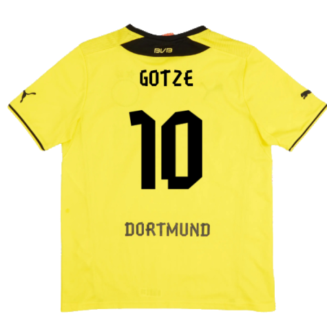 Borussia Dortmund 2013-14 Home Shirt (Very Good) (Gotze 10)