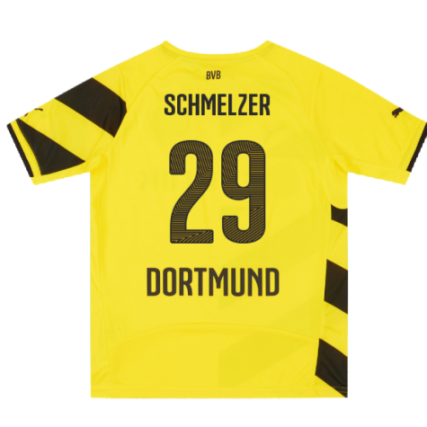 Borussia Dortmund 2014-15 Home Shirt (2XLB) (Good) (Schmelzer 29)