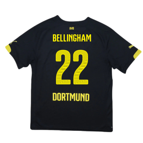 Borussia Dortmund 2014-16 Away Shirt (M) (Very Good) (Bellingham 22)