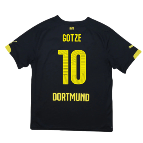 Borussia Dortmund 2014-16 Away Shirt (M) (Very Good) (Gotze 10)