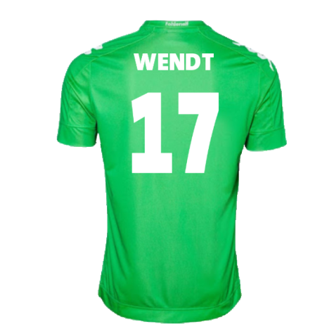 Borussia Monchengladbach 2017-18 Away Shirt (Excellent) (Wendt 17)