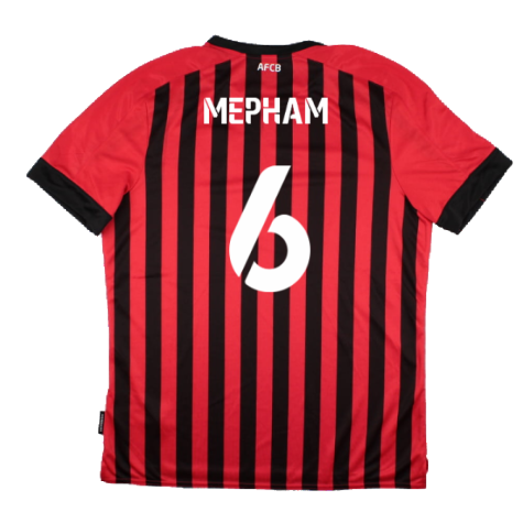 Bourenmouth 2021-22 Home Shirt (Sponsorless) (XL) (Excellent) (Mepham 6)