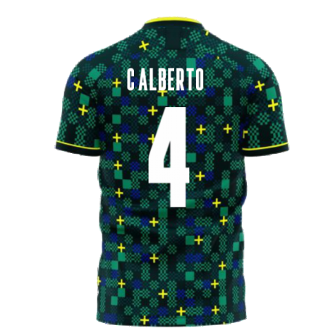 Brazil 2024-2025 Third Concept Football Kit (Libero) (C.ALBERTO 4)