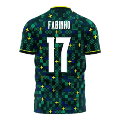 Brazil 2024-2025 Third Concept Football Kit (Libero) (FABINHO 17)