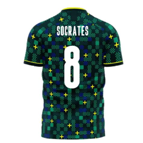 Brazil 2024-2025 Third Concept Football Kit (Libero) (SOCRATES 8)