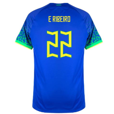 Brazil 2022-23 Away Shirt (XSB) (Mint) (E Ribeiro 22)