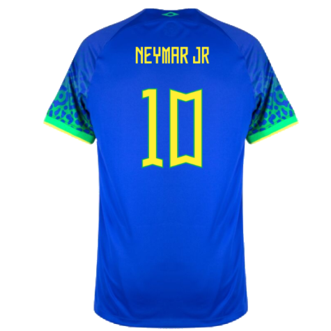 Brazil 2022-23 Away Shirt (XSB) (Mint) (Neymar JR 10)