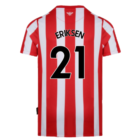 Brentford 2021-23 Home Shirt (XXL) (Mint) (ERIKSEN 21)