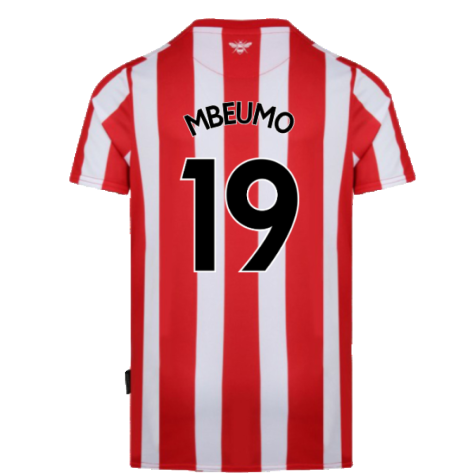 Brentford 2021-23 Home Shirt (3XL) (Mint) (MBEUMO 19)