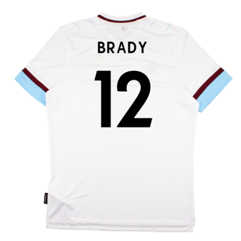 Burnley 2021-22 Away Shirt (Sponsorless) (XL) (Mint) (BRADY 12)